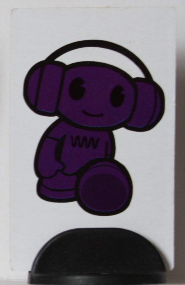 PARTS ONLY Tipayatung Nova Version Board Game - (1) Purple Game Piece & Stand Only