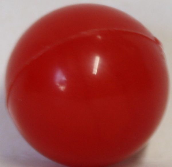 PARTS ONLY Aggravation Board Game - Pack (5) Red Plastic Marbles