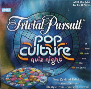 New Zealand Trivial Pursuit Pop Culture Quiz Night Game