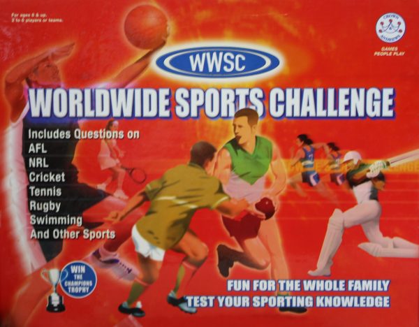 Worldwide Sports Challenge Board Game - Used