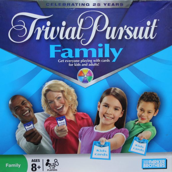 Trivial Pursuit Family Edition Board Game - Used