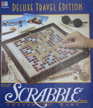 Scrabble Deluxe Travel Edition Board Game