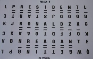 PARTS ONLY Wheel Of Fortune (Australia 1987) Board Game  - #5 Puzzle Card