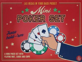 Mini Texas Hold-'em Poker Set - Used (unopened)