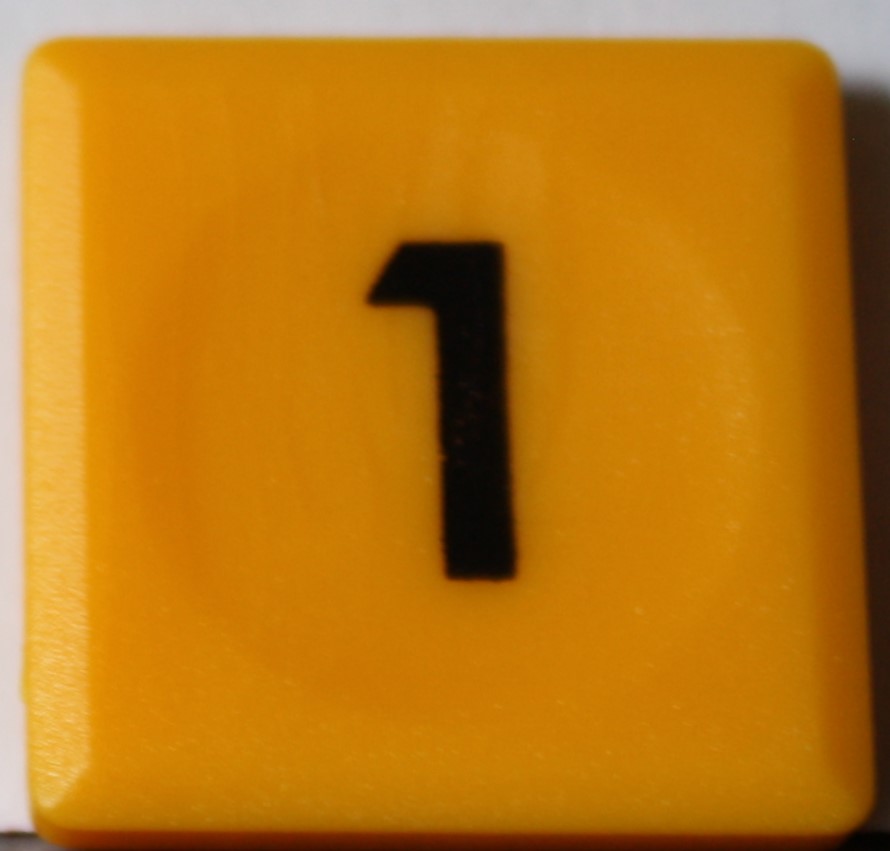 PARTS ONLY - Code Sudoku Game - (1) Number 1 Only