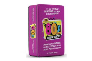 The 80's Trivia Game Tin Edition - New