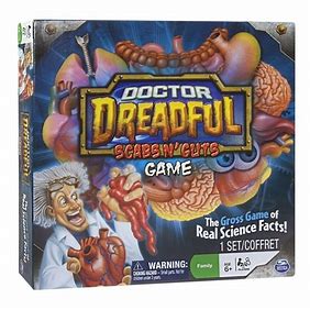 Doctor Dreadful Scabs N' Guts Board Game