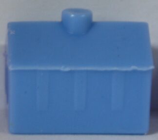 PARTS ONLY - Monopoly Junior Angry Birds Board Game - (12) Blue Plastic Ticket Booths Only