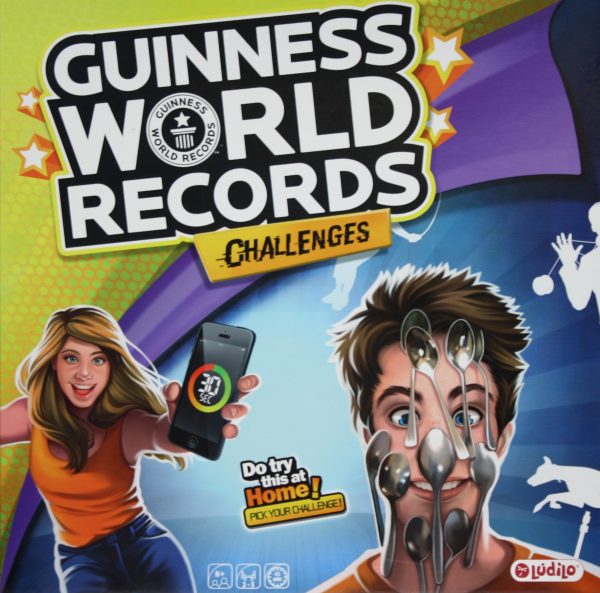 Guinness World Records Challenges Board Game - Used