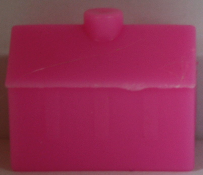 PARTS ONLY - Monopoly Junior Angry Birds Board Game - (12) Pink Plastic Ticket Booths Only