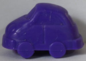 PARTS ONLY - Monopoly Junior Angry Birds Board Game - (1) Purple Car Playing Piece Only
