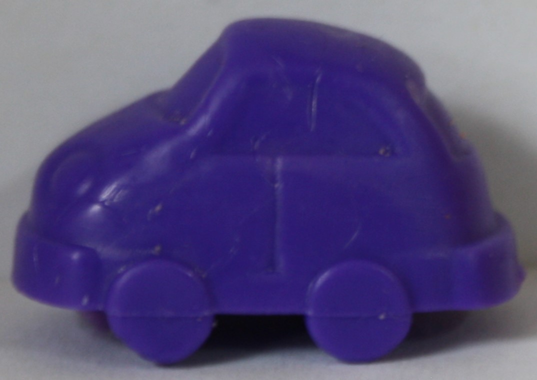 PARTS ONLY - Monopoly Junior Angry Birds Board Game - (1) Purple Car Playing Piece Only