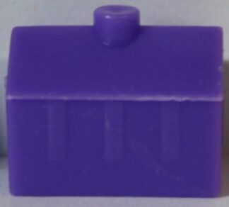 PARTS ONLY - Monopoly Junior Angry Birds Board Game - (12) Purple Plastic Ticket Booths Only