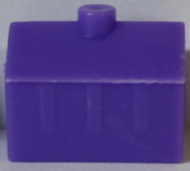 PARTS ONLY - Monopoly Junior Angry Birds Board Game - (12) Purple Plastic Ticket Booths Only