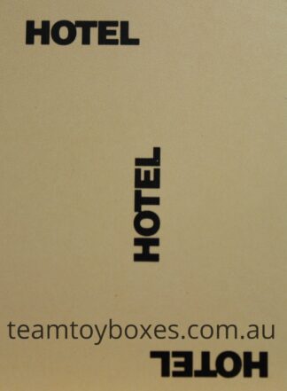 PARTS ONLY - Police Alert Board Game - #6 Hotel Card Only