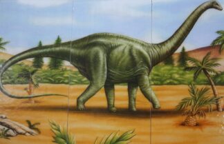 PARTS ONLY - Dinosaurs Extinct? Board Game - (1) Apatosaurus Dino Life Card Only