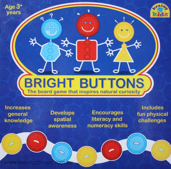 Bright Buttons Board Game