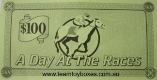 PARTS ONLY - A Day At The Races Board Game - (1) Pack of 10 $100 Notes Only