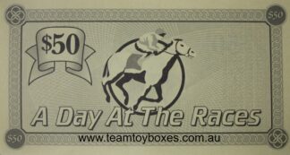 PARTS ONLY - A Day At The Races Board Game - (1) Pack of 10 $50 Notes Only