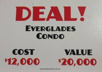PARTS ONLY - Payday Board Game (2000) - #6 Deal Card