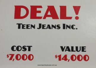 PARTS ONLY - Payday Board Game (2000) - #11 Deal Card