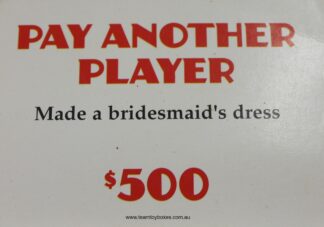 PARTS ONLY - Payday Board Game (2000) - #9 Mail Card