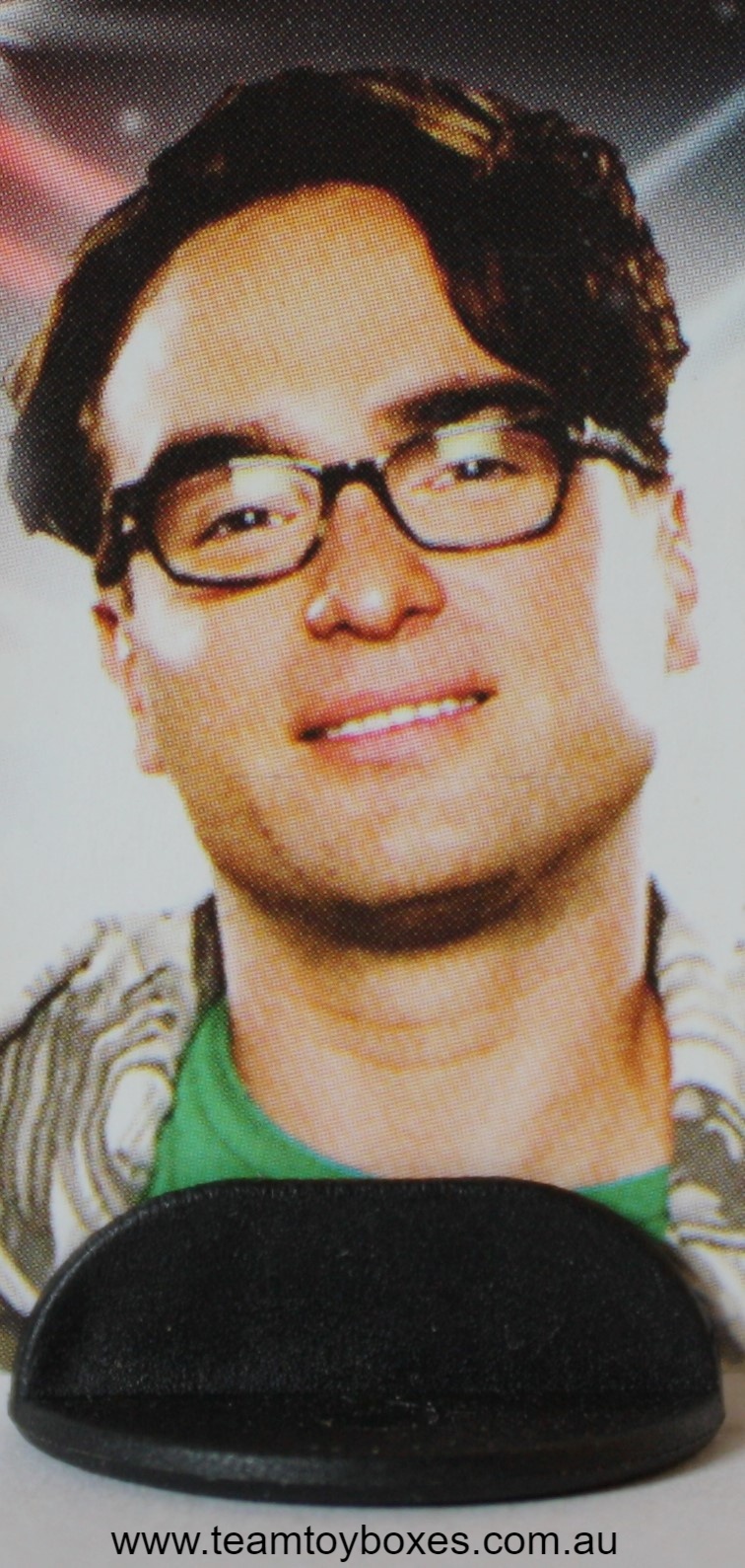 PARTS ONLY - The Big Bang Theory Fact or Fiction Trivia Board Game - (1) Leonard Character Mover and Stand Only