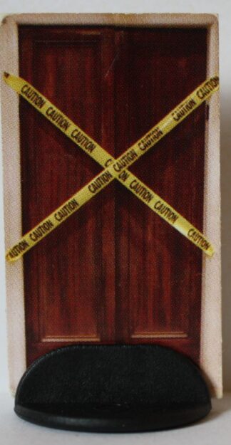 PARTS ONLY - The Big Bang Theory Fact or Fiction Trivia Board Game - (1) Door Mover and Stand Only