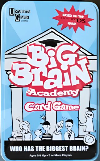 Big Brain Academy Card Game Tin Edition - Pre Owned