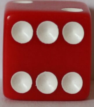 PARTS ONLY - Mousetrap Board Game (2016) - (1) Red Die Only