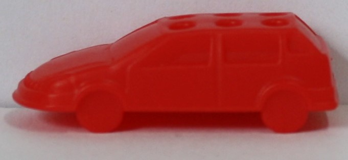 PARTS ONLY - The Game Of Life (2007) Board Game - (1) Red Plastic Car Pawn Only