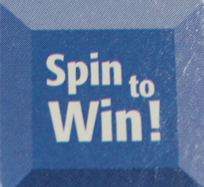 PARTS ONLY - The Game Of Life (2007) Board Game - (4) Spin To Win Blue Tokens Only