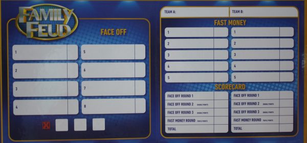 PARTS ONLY - Family Feud Board Game - (1) Scoreboard Only