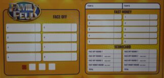 PARTS ONLY - Family Feud 2nd Edition Board Game - (1) Scoreboard Only