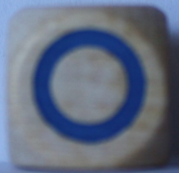 PARTS ONLY - Flutter Stock Exchange Board Game - (1) Specialty Wooden Die Only