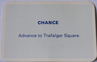 PARTS ONLY - Monopoly Toltoys 1960s Board Game - #1 Chance Card Only