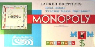Monopoly Toltoys 1960s Board Game