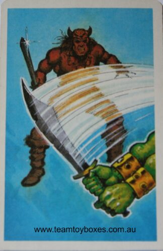 PARTS ONLY - Dark World Board Game - (1) Miss Card Only