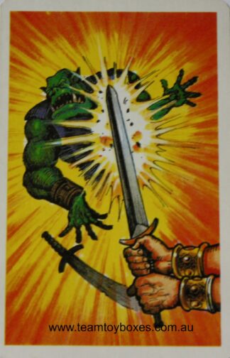 PARTS ONLY - Dark World Board Game - (1) Hit Card Only