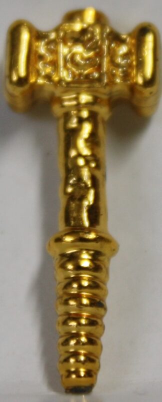 PARTS ONLY - Dark World Board Game - (1) Golden War Hammer Only