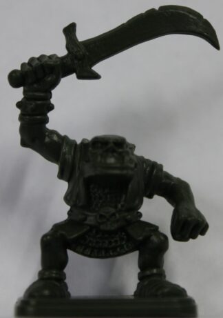 PARTS ONLY - Hero Quest Board Game - (1) Unpainted Orc with Sabre Only