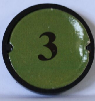 PARTS ONLY - Dark World Board Game - (1) Number 3 Green Stand Only