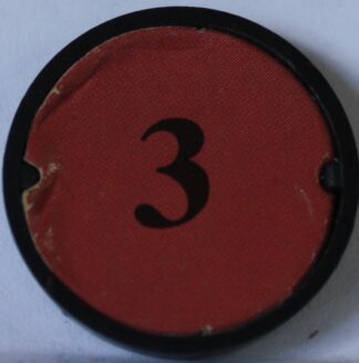 PARTS ONLY - Dark World Board Game - (1) Number 3 Brown Stand Only