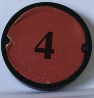 PARTS ONLY - Dark World Board Game - (1) Number 4 Brown Stand Only