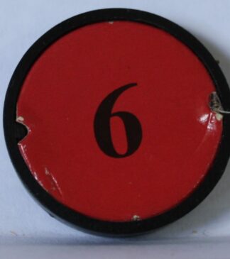 PARTS ONLY - Dark World Board Game - (1) Number 6 Red Stand Only