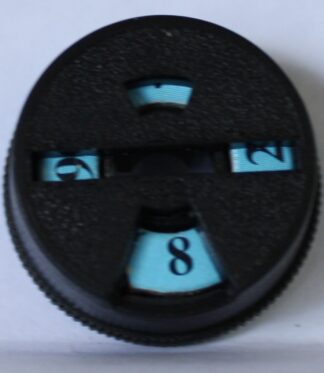 PARTS ONLY - Dark World Board Game - (1) Blue Numbered Stand Only