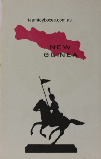 PARTS ONLY - Risk Strategy Board Game 1959 South African Version - (1) New Guinea Card Only
