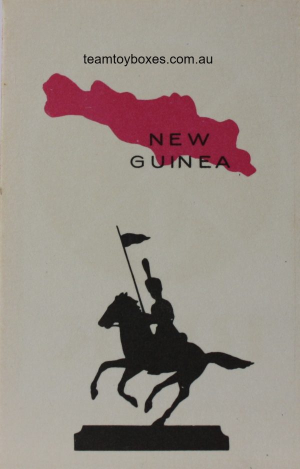 PARTS ONLY - Risk Strategy Board Game 1959 South African Version - (1) New Guinea Card Only