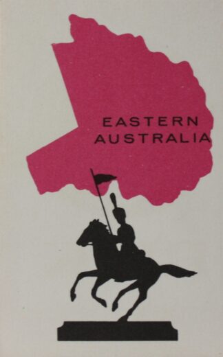 PARTS ONLY - Risk Strategy Board Game 1959 South African Version - (1) Eastern Australia Card Only
