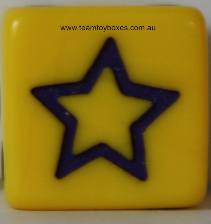 PARTS ONLY - Bluff Dice Board Game - (1) Special Die Only